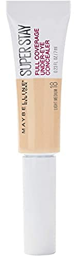 Maybelline New York Super Stay Under-Eye Concealer, 18 Light Medium, 22 G