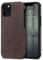 TENDLIN Kompatibel mit iPhone 12 Pro Max Hülle Aus Alcantara Material und TPU Silikon Hybrid Komfortable Handyhülle für iPhone 12 Pro Max Case (Braun)