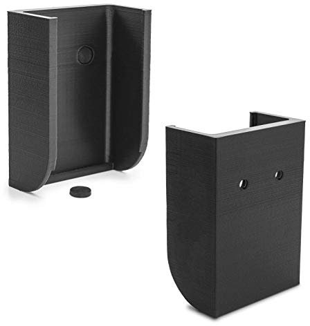Soporte de pared para mando a distancia compatible con televisores Samsung AA59-00818A, color negro