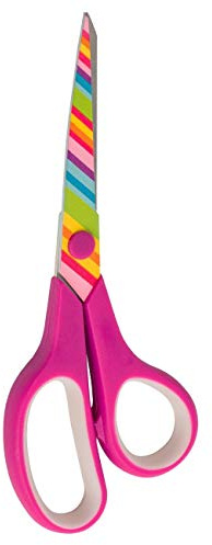 SINGER 19,5 cm große Klingen, Regenbogen-Druck-Schere