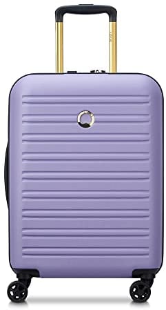 DELSEY PARIS - SEGUR 2.0 - Valise Cabine Rigide 55 cm x 40 cm x 20 cm - 34 L - S - Lavande