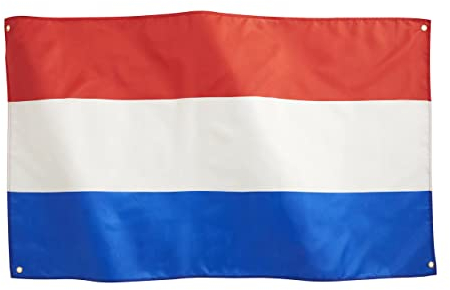 Runesol Bandera Nacional Holandesa 3x5, 91x152cm, Ojales De Latón En Cada Esquina, Celebraciones De La Familia Real Holandesa, Banderas Premium, Impermeable, Interior, Exterior