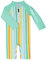 weVSwe Baby Mädchen Junge Langarm Badeanzug Einteiler Sonnenanzug UPF 50+ Sonnenschutz Rash Guard Grün Regenbogen 12-18 Monate