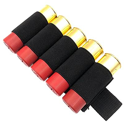 Cartuccera,5 Fori Cartucciera per Munizioni in Nylon Porta per Proiettili da 12G/20G