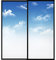 Fensterfolie Blickdicht Blauer Himmel Sichtschutzfolie Fenster Selbsthaftend,Milchglasfolie Anti-Uv,Folie Fenster Sichtschutz,Fenster Folie Blickschutz,Blickdichte Fensterfolie