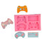 TTOA - Game Controller Silikon Fondant Form | Zuckerpaste Form | Zuckerguss Form | Kuchendekoration