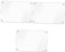 STOBOK 3pcs Clear Dry Erase Board Transparent Magnet Dry Erase Board Blank Fridge Refrigerator Small Dry Erase Boards Planner to Do List Message Board Note Board Acrylic Magnetic