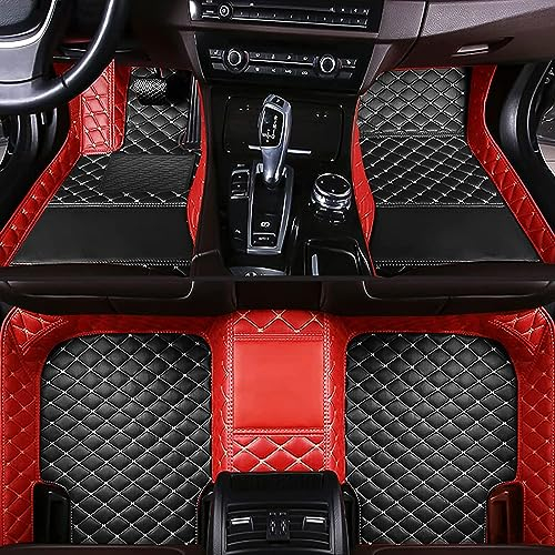 HYUEGKK Nach Maß Auto FußMatten für 96% Stufenheck, Schrägheck, Coupe, Kombi, Cabriolet, Großraumlimousine 2000-2023 fußmatten für Auto (27)