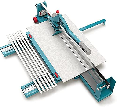 Manuelle Fliesenschneidemaschine, 1200 mm Schnittlänge, Fliesenschneider. Verstellbare Fliesenschneidemaschine mit Laserführung für präziseren Fliesenschnitt