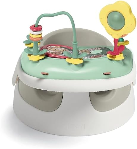 Mamas & Papas Baby Snug Sitz und Aktivitätsbrettchen mit verstellbaren Funktionen, Stützfunktion, Stabil und leicht zu reinigen, Clay