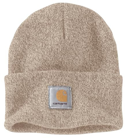 Carhartt Herren Acryl Uhr Hut A18, Leinsamen/Hafermilch meliert, Einheitsgröße