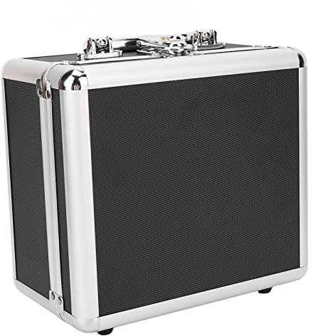 Estuche para Disco Duro Externo, Estuche Organizador para Disco Duro con Bloqueo de Seguridad y Caja de Almacenamiento para Disco Duro de 2,5 Pulgadas, Gran Capacidad para