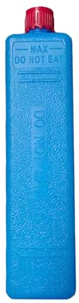 Lunch Box Ice Packs Reusable, Ice Crystal Cooling Boxes, Long Lasting Freezer Accessories, 6.3x1.57 Inches, Ideal for Camping, Fishing, Breastmilk Storage, Beach, Road Trips