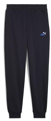 PUMA Herren Essentials 2 Colour No.1 Logo Jogginghose XL, New Navy Mountain Blue