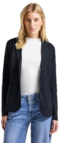 Street One 2116815 Blazer Basique, Bleu foncé, 42 Femmes