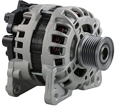 ATEC GERMANY 1x Lichtmaschine 12V 90A Kompatibel mit DACIA LODGY (JS_), LOGAN II, SANDERO II, RENAULT CAPTUR I (J5_, H5_), CLIO (BH_) (KH_) (BH_), TWINGO, SMART FORFOUR (453), FORTWO