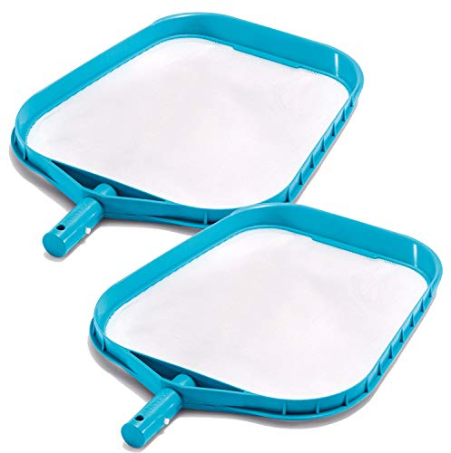 Intex Leaf Skimmer for Above Ground Pool Maintenance (2 pack)