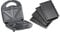 Rosenstein & Söhne Sandwichtoaster: 3in1-Sandwichmaker, Waffeleisen & Tischgrill, Anti-Haft, 800 Watt (Sandwich Maker 3 in 1, Kontaktgrill, Grillplatten)
