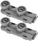 SPARES2GO Supports de réglage du panier avant pour lave-vaisselle Electrolux