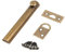 Bitray Slide Latch Solid Brass Flush Bolt Antique Vintage Latch 4-inch Length