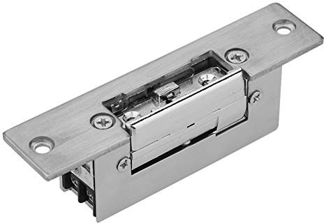 Cerradura de puerta eléctrica, cerradura eléctrica de perno de caída, cerradura eléctrica de embutir, adecuada para edificios de oficinas, puertas de acero inoxidable,puertas de salida ignífugas,etc.