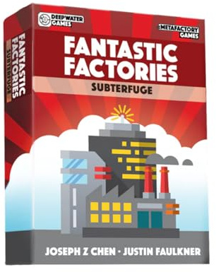 Greater Than Games GTG20236 - Fantastic Factories: Subterfuge [Expansion]