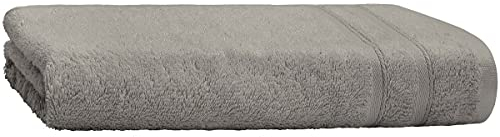 Top Fuel Fashion Duschtuch Bambus 36037 70x140 cm Frottier Bambus/Baumwolle Kiesel (grau)