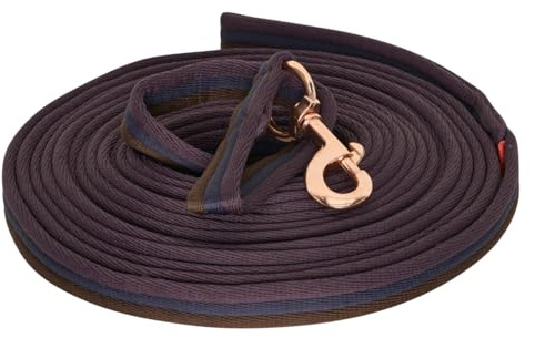 Imperial Riding Longierleine IRHExtra, 7,8 m, Nylon, 2,5 cm Breite, Multi Bordeaux