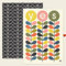 Orla Kiely Yes Stem Print Set of 2 Tea Towels for Kitchen Multi 100% Cotton