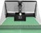 GramStudio Tischtennis Roboter mit Netz Tischtennisroboter,Einstellbares Automatische Ping-Pong-Ballmaschine Mit 10 Modi programmierbar,100 Bällen,Fernbedienung