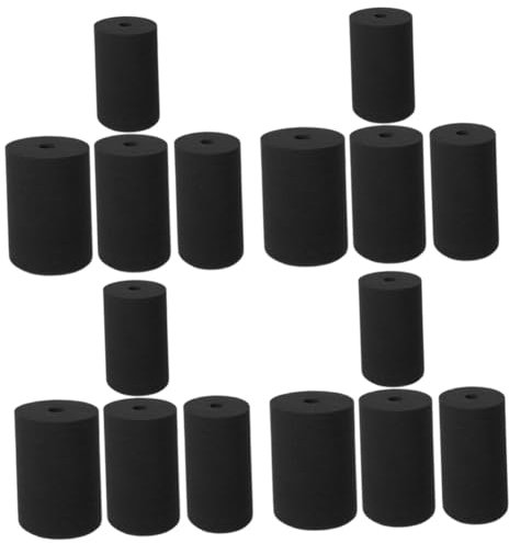 HOMSFOU 4sets 4pcs Cylinder Sponge Inserts for Cup Turner Elastic Tumbler Turner Sponges Reusable Easy to Clean Stable Cup Support for Smooth Rotation Position 4pcs*4