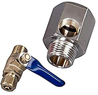 Toma de agua entrada 3/8. Toma “t” para alimentar el equipo de ósmosis inversa para conexionar a flexo y toma de agua en 3/8. Fácil instalación. Bbagua.