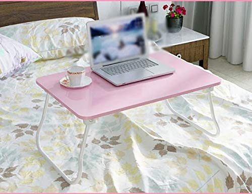 KAD Desktop Home Simple Moderner kleiner Tisch, multifunktionaler, klappbarer, abnehmbarer Tisch/Rosa