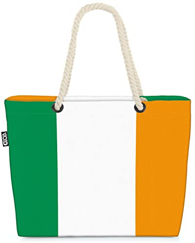 VOID XXL Strandtasche Irland Shopper Tasche 58x38x16cm 23L Beach Ireland Dublin Iren irisch