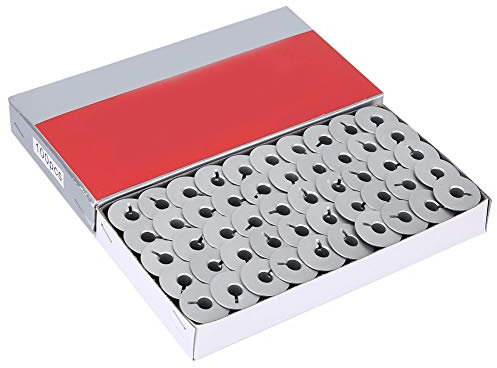 Cassa della bobina, bobine di alluminio 100pcs 55623A scanalate, parti industriali della macchina per cucire per universale per le automobili piane del computer