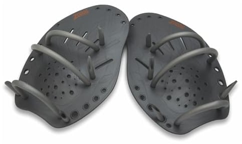 Zoggs Unisex-Adult Matrix Hand Paddles Large Handpaddel für Schwimmer, Black (schwarz), L