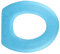 Toilet Seat Cover Pad Sticker,Soft Toilet Seat Cushion Pad Universal with Self-Adesive Design for Bathroom (Light Blue)