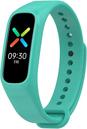 Chainfo kompatibel mit Oppo Band Soft Silikon Classic Ersatz Uhrenarmbänder (Pattern 7)