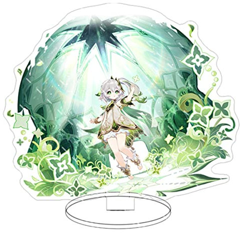 Sonsoke Anime Figur Stand Game Figur Acryl Peripheral Ornaments Collections (Nahida), L