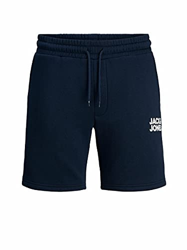 JACK & JONES Herren JPSTNEWSOFT Sweat Shorts, Navy Blazer, XXXL