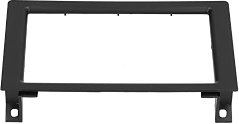 Armaturenbrettverkleidung, 2-DIN-Armaturenbrettverkleidung Navigationsverkleidung Zentralsteuerung Stereo-Radio DVD-Panel für Saab 9-3 2007-2010