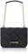 Love Moschino, BORSA A SPALLA Donna, Nero, Taglia unica