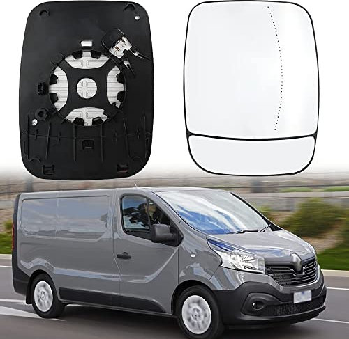 Spiegelglas Beheizbar für Opel Vivaro A 2001-2014 B 2019, AußEnspiegel Links Rechts AußEnspiegelglas Beifahrer Fahrerseite Ersatz,2014-2019- Right