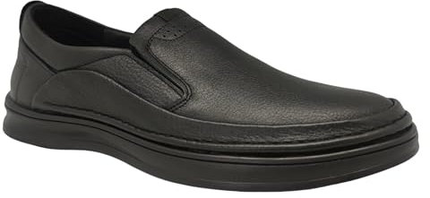 Mocasines Comodos - Zapato de Piel sin Cordones,Suela de Goma, Plantilla Extraible,Hombres Casuales,Zapatos de Conducción, Zapatillas, Zapatos de Vestir