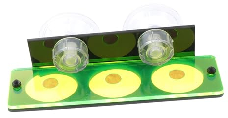 Toddmomy 1pc Base D'élevage de en Acrylique Led Glow pour Support de en Réservoir Dur