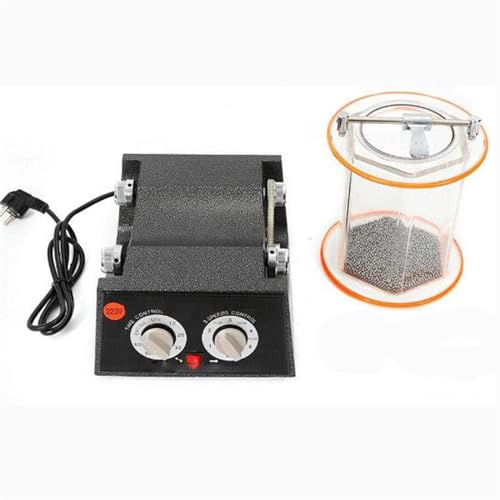 3Kg Jewelry Polishing Machine Rotatio，Rotary Tumbler Polisher，for Rock Stone Coins Jewelry