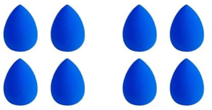 8 PCS Makeup Puff Sponge Cosmetics Powder Puff Foundation Make-up for Women Blender Makeup Tool Set(8 Dark Blue)