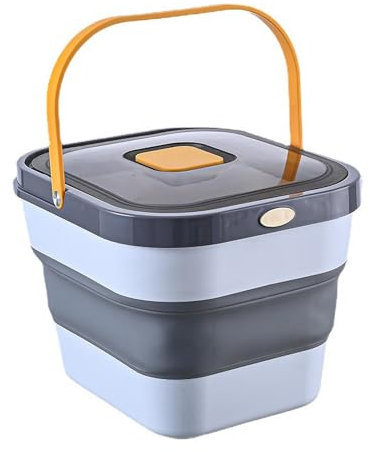 Haustierfutterbehälter, Luftdichter Mülleimer für Tierfutter, Katzenfutter Aufbewahrung Luftdichter Lebensmittelbehälter mit Deckel für Snacks, Getreide, Bohnen, Reis, Pellets