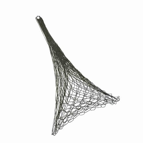 Kavolet Nylon Mesh Rope Hammock Comfortable Hanging Bed Outdoor Camping 240x80cm Gray
