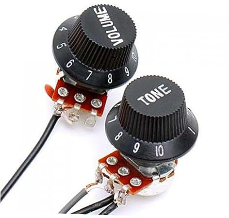 FUNOMOCYA De Guitare Acoustique Et Magnétique Pour Amplificateur De Puissance Contrôle Du Volume Et De La Tonalité